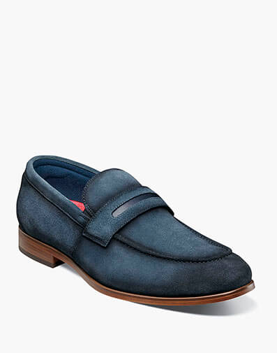 Burke Moc Toe Saddle Slip On - 415