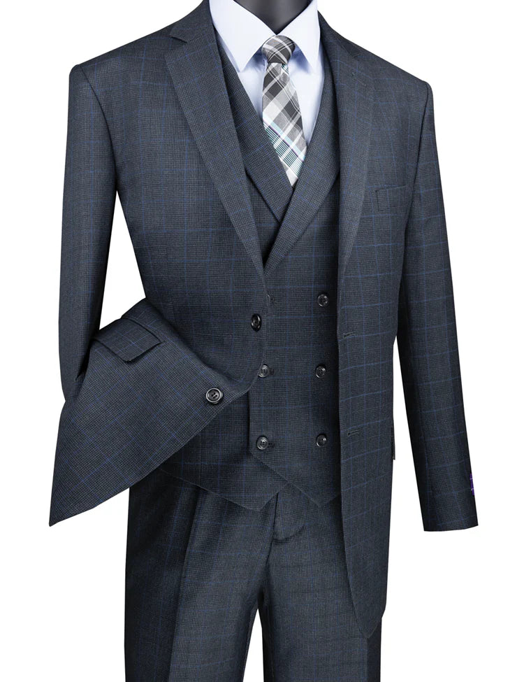 Vinci Men Suit V2RW-13