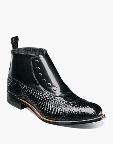 Madison Spectator Spat Cap Toe Demi Boot - 001