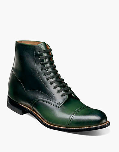Madison Cap Toe Lace Up Boot - 300