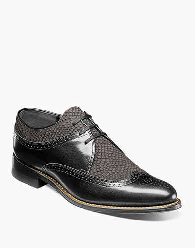 Dayton Python Print Wingtip Oxford - 975