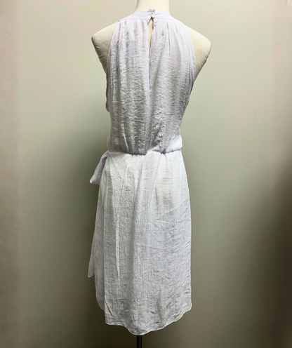 Skye's the Limit Linen Wrap Dress