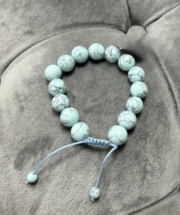 Natural Stone Bead Bracelet