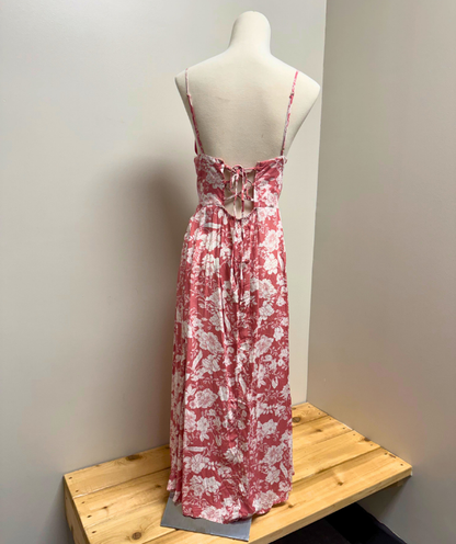 Zenobia Sleeveless Print Maxi Dress