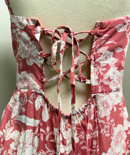 Zenobia Sleeveless Print Maxi Dress