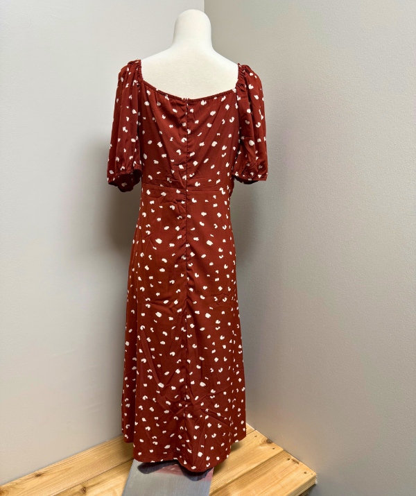 Zenobia Print Midi Dress