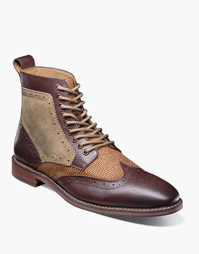Finnegan Wingtip Lace Up Boot - 247