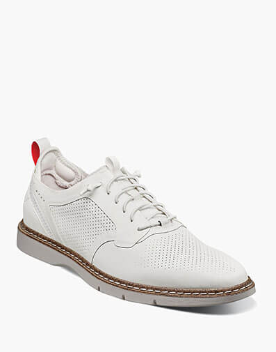 Synchro Plain Toe Elastic Lace Up - 100