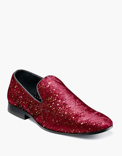 Stellar Plain Toe Glitter Slip On - 601