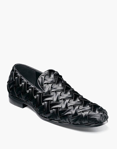 Savoir Plain Toe Satin Slip On - 001