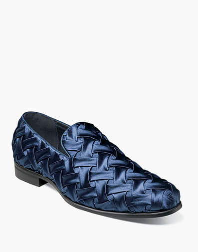 Savoir Plain Toe Satin Slip On - 410