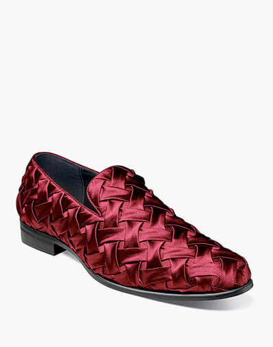 Savoir Plain Toe Satin Slip On - 601