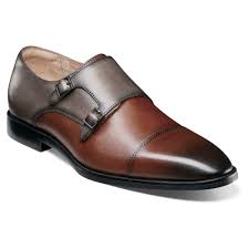 Ray throne  Cap Toe Double Monk Strap 25671