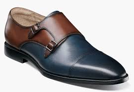 Ray throne  Cap Toe Double Monk Strap 25671
