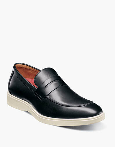 Spencer Moc Toe Penny Slip On - 001