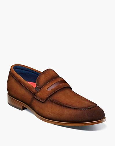Burke Moc Toe Saddle Slip On - 220
