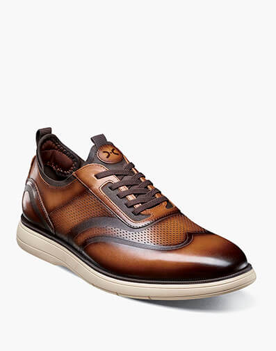 Edgewood Wingtip Elastic Lace Up - 221