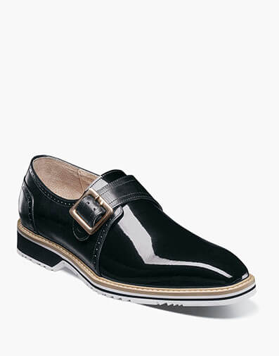 Bartram Plain Toe Monk Strap - 001