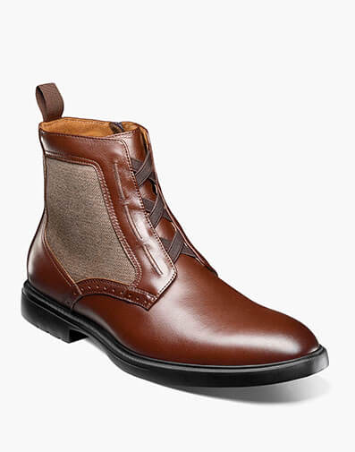 Thompson Plain Toe Elastic Lace Boot - 200