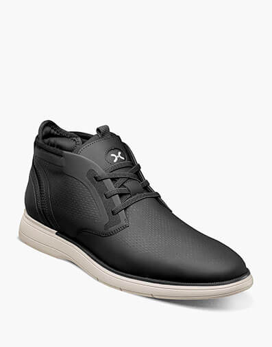 Eastmont Plain Toe Elastic Lace Chukka Boot - 001