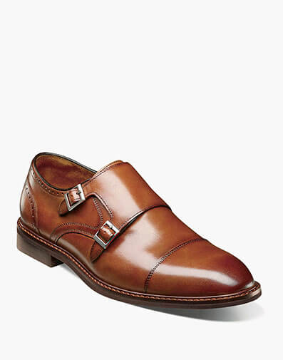 Boswell Cap Toe Double Monk Strap - 226