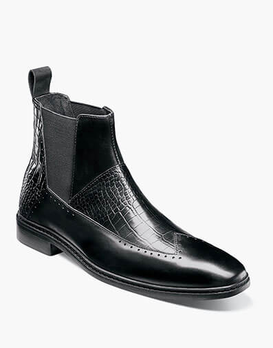 Garza Wingtip Chelsea Boot - 001