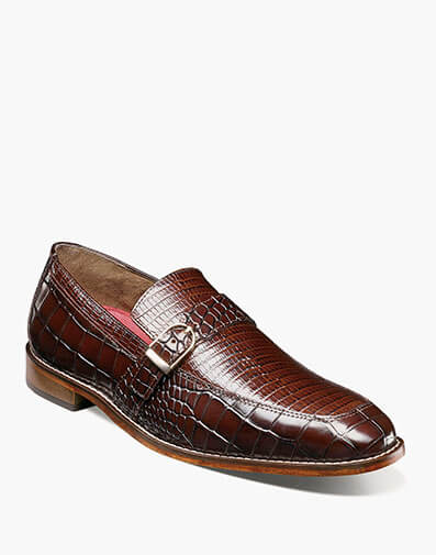 Rubiano Moc Toe Buckle Strap Slip On - 200
