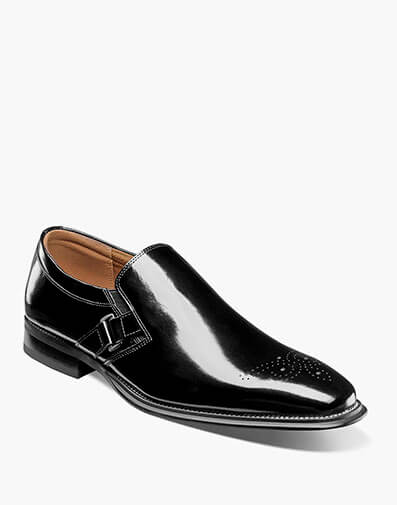 Alistair Plain Toe Ornament Slip On - 001