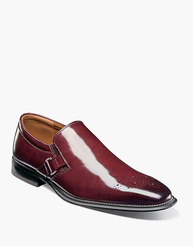 Alistair Plain Toe Ornament Slip On - 601
