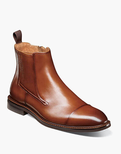 Berkshire Cap Toe Side Zip Boot - 226