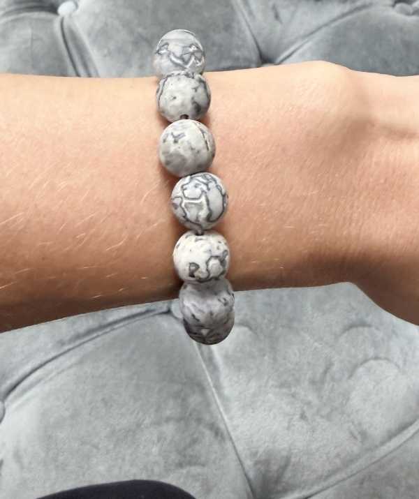 Natural Stone Bead Bracelet