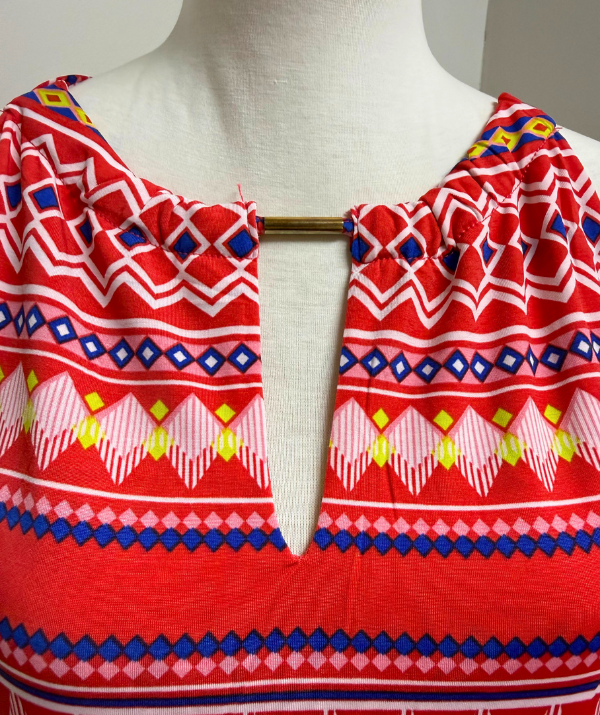NF Summer Dress Geo Print