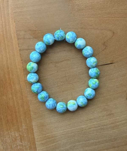 Natural Stone Bead Bracelet