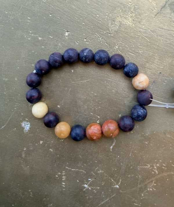 Natural Stone Bead Bracelet