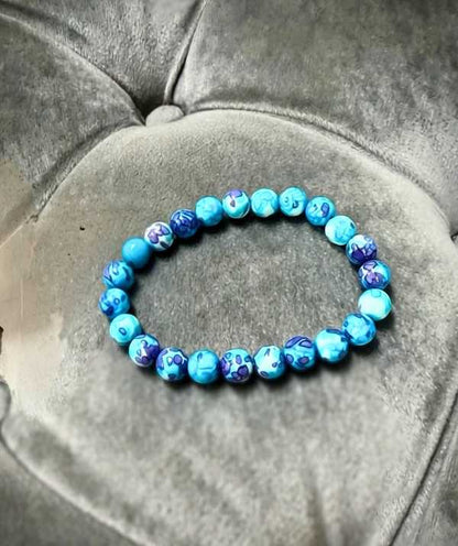 Natural Stone Bead Bracelet