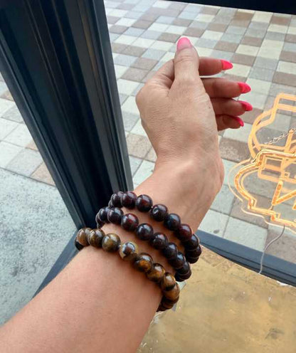 Natural Stone Bead Bracelet