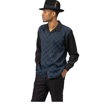 Fornax Collection: Men’s Fashion Set in Black/Khaki by Montique