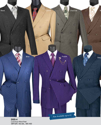 Vinci Executive Double-Breasted Collection: DSS-4