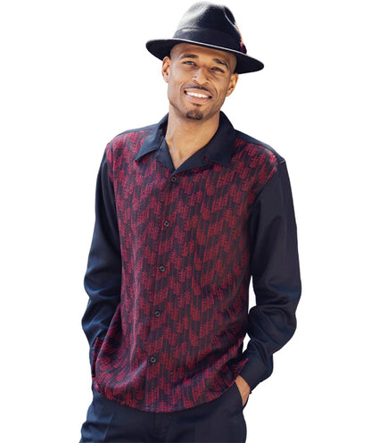 Fornax Collection: Men’s Fashion Set in Black/Khaki by Montique