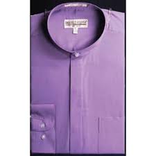 Daniel Ellissa Men's Basic Banded Collar Dress Shirt DS3001C