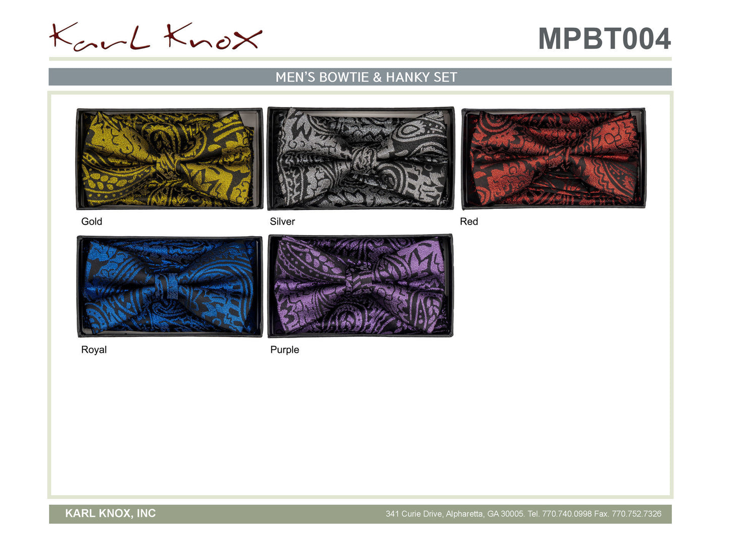 Karol Knox bow ties