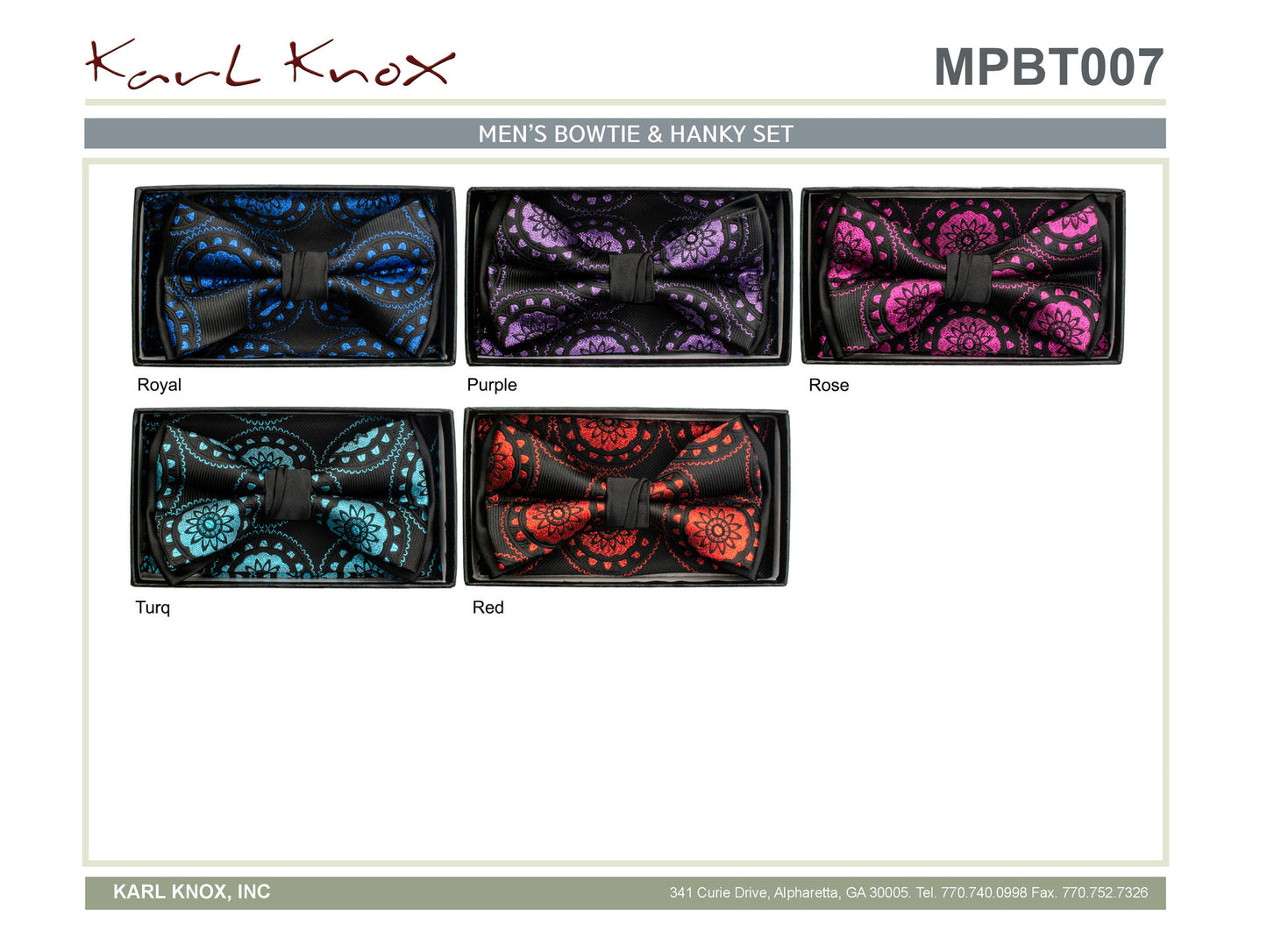 Karol Knox bow ties