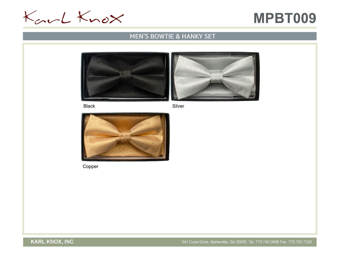 Karol Knox bow ties