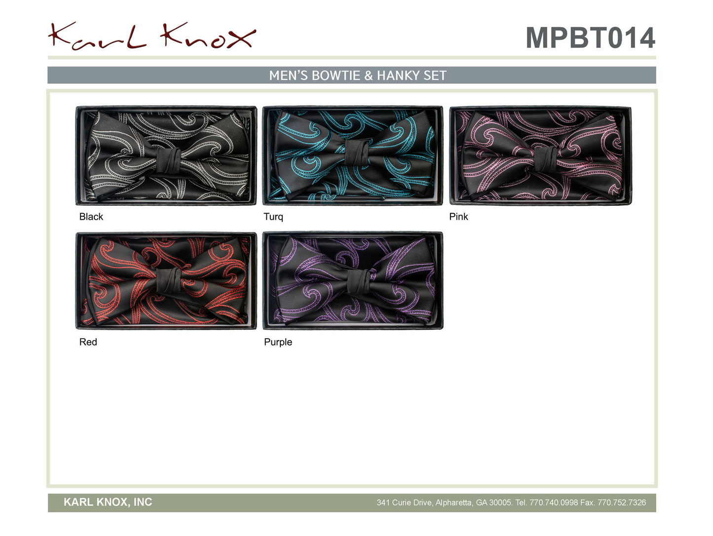 Karol Knox bow ties